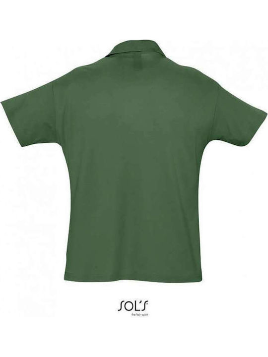 Sol's Summer Ii Men's Short Sleeve Promotional T-Shirt Golf Green