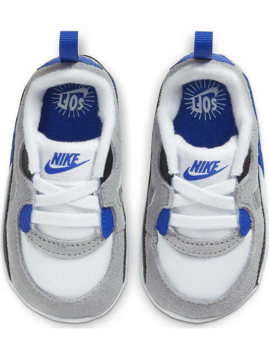 Nike Βρεφικά Sneakers Αγκαλιάς για Αγόρι Γκρι Max 90