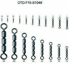 TOP ONE YM1046 High Speed Treble Rolling Swivels