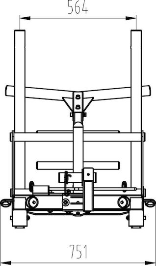 AMILA Super Sled 43909 Έλκηθρο Έλξης 40kg