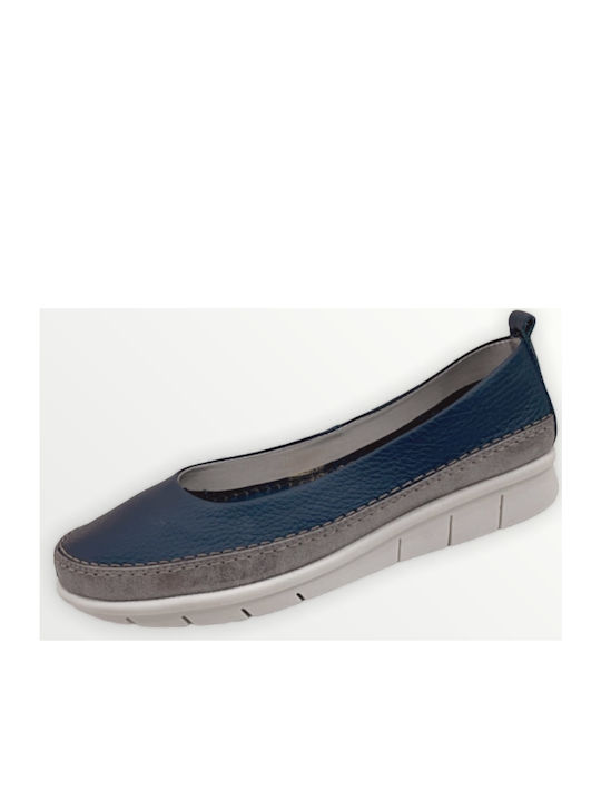 The Flexx Anatomic Leather Ballerinas D1527-14 Blue