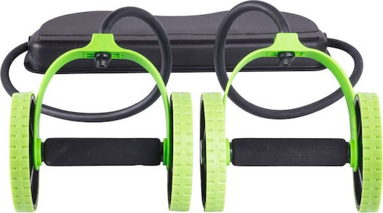 inSPORTline AR400 13170 Abdominal Trainer Black with Resistance Bands