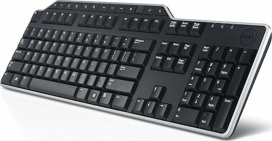 Dell KB-522 Само клавиатура Английски UK Черен
