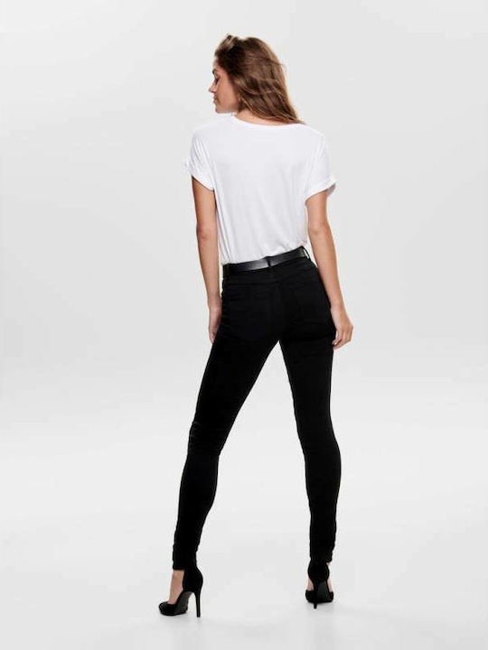 Only Women's Jean Trousers in Skinny Fit Black