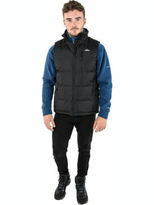 Clasp Padded Αμάνικο Μπουφάν Puffer Μαύρο