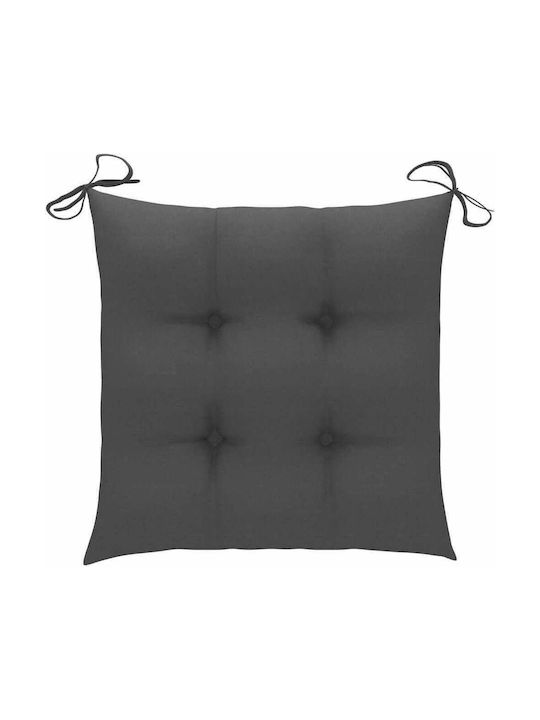 vidaXL Garden Chair Cushion Gray 4pcs 40x40cm.