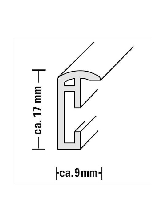 HAMA Multi Plastic 3 Number of Spit with Black Frame