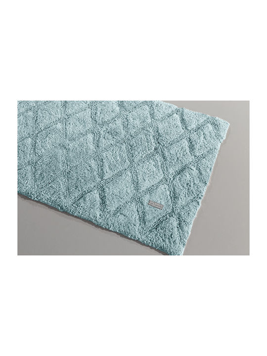 Guy Laroche Badematte Baumwolle Rechteckig Step 1127091121006 Aqua 55x85cm