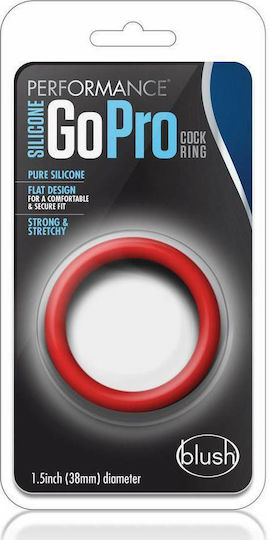 Blush Performance Silicone Go Pro Cock Ring Cock Ring Schwanz Silikon Red