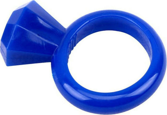 Chisa Novelties Get Lock Diamond Cock Ring Blue 2.5cm