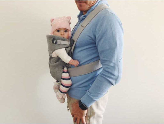 BabyBjorn Classic Carrier Mini 3D Jersey Dark Grey with Maximum Weight 11kg