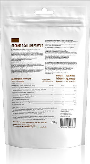 Diet-Food Bio Psyllium Husk 150gr