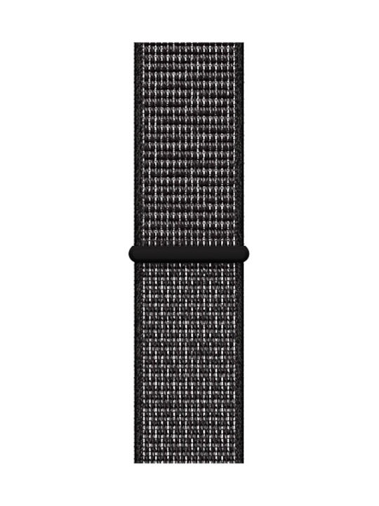 Crong Nylon Λουράκι Μαύρο (Apple (Apple Watch 44/45/46mm/Ultra 49mm)