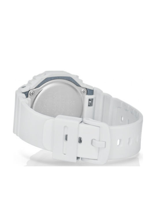 Casio G-shock Women's Watch Chronograph with White Rubber Strap