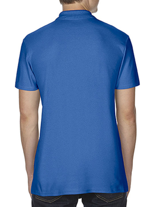 Gildan 64800 Men's Short Sleeve Promotional Blouse Royal Blue