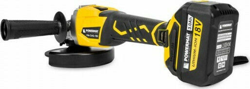 Powermat PM-CAG-18V Polizor unghiular 125mm Baterie 2x3Ah