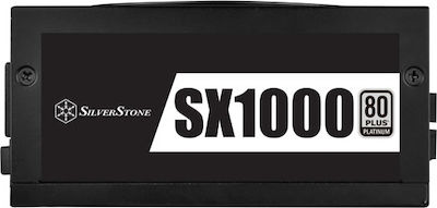 Silverstone SX1000 Platinum 1000W Negru Sursă de Alimentare Calculator Complet modular 80 Plus Platinum