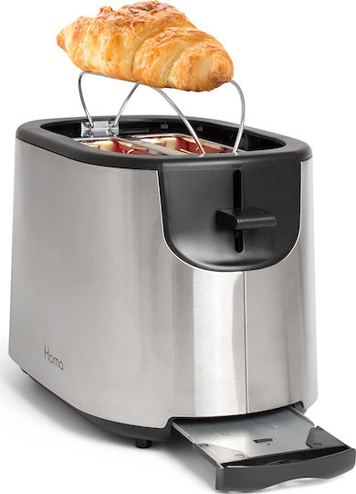 Homa Toaster 2 Slots 1000W Inox