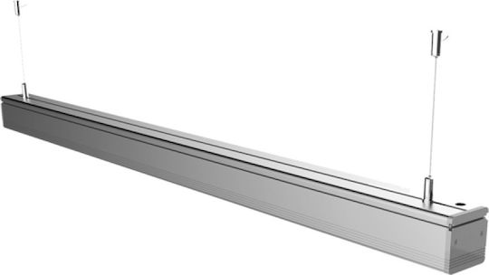 Elvhx Commercial Linear LED Ceiling Light 36W Natural White IP20 L120xD7xH7cm