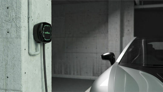 Wallbox Pulsar Plus Επιτοίχιος Μονοφασικός Σταθμός Φόρτισης 7.4kW με Ενσωματωμένο Καλώδιο Type 2 (PLP1-0-2-2-9-002-C)