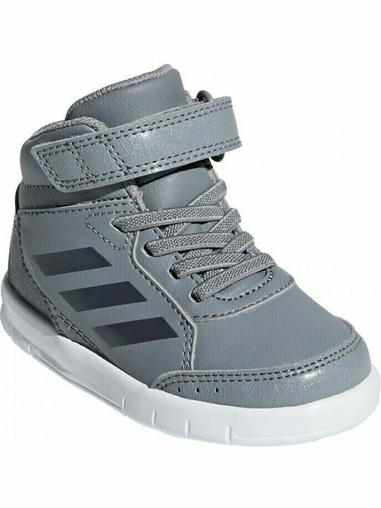 Altasport Παιδικά Sneakers High με Σκρατς Γκρι