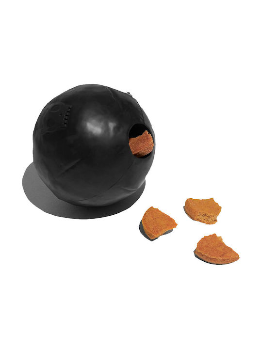 Zee-Dog Cannon Ball Toy Dog made of Rubber 14εκ. Black 1pcs