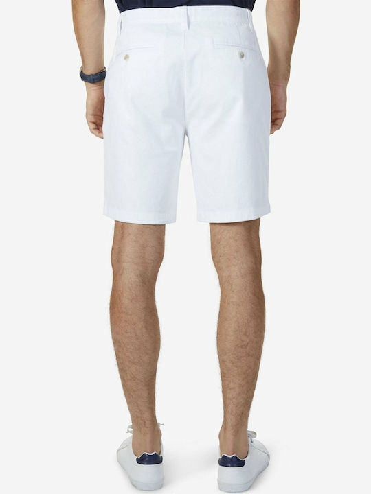 Nautica Ανδρική Βερμούδα Chino Λευκή