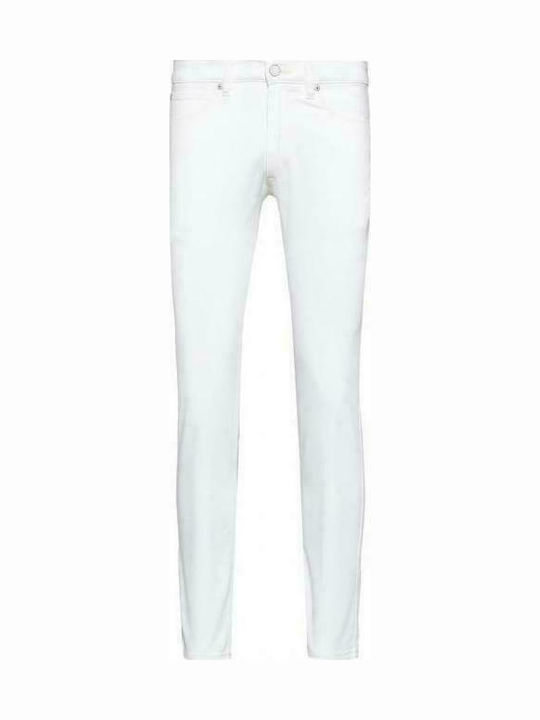 Herren Jeanshose mit Slim Passform Weiß