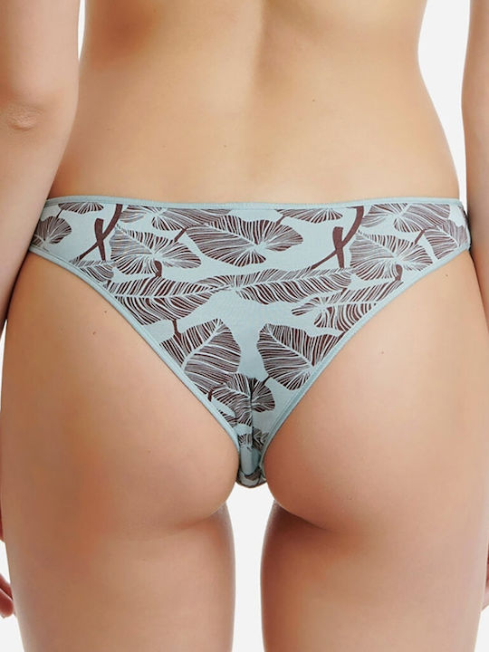 Bamboo Women's Brazil 2Pack Light Blue