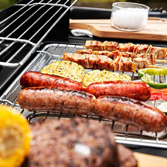 Cecotec Perfect Steak Επιδαπέδια Ηλεκτρική Ψησταριά Σχάρας 2400W με Ρυθμιζόμενο Θερμοστάτη 41x27εκ.