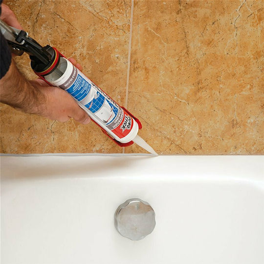 Durostick Silicone Silikon-Dichtungsmittel Schimmelresistent für Holz Transparent 80ml 1Stück