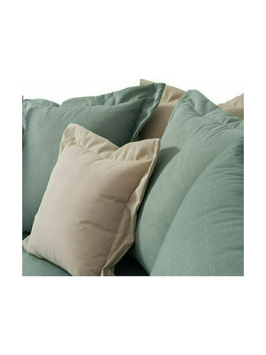 Romantic Γωνιακός Καναπές με Αριστερή Γωνία Cream - Ciel 290x235x95εκ.