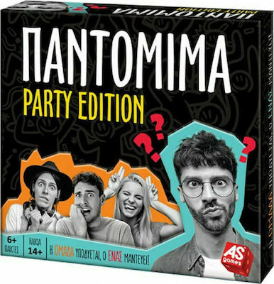 AS Επιτραπέζιο Παιχνίδι Παντομίμα Party Edition για 6+ Παίκτες 14+ Ετών