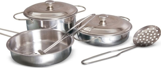 Beeboo Stainless Steel Cooking Utensils 7 Pieces for 3+ Years 7pcs