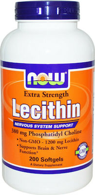 Now Foods Lecithin 1200mg 200 softgels