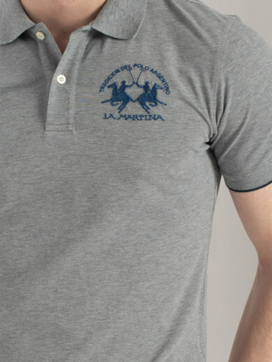 Polo Μπλούζα Κοντομάνικη Γκρι