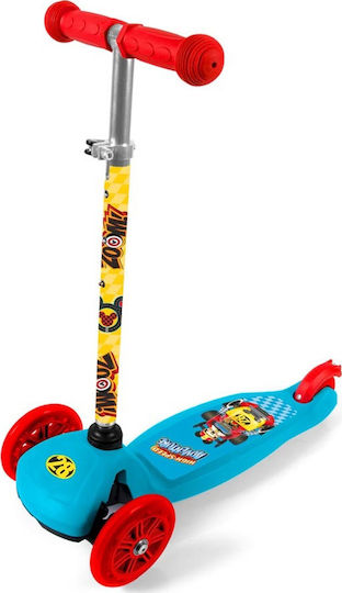 Seven Pătrat Scooter Pliabil Mickey 3 Roti Albastru Deschis