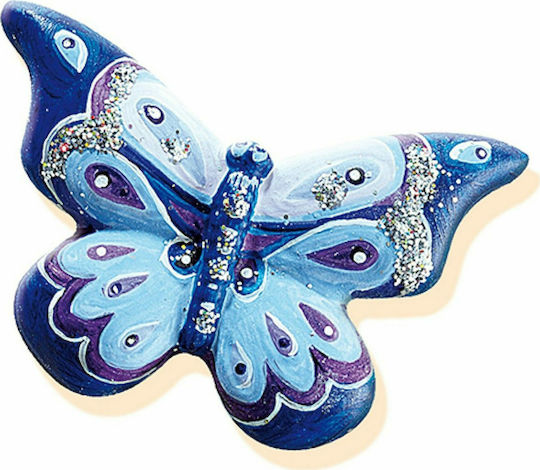 Ses Creative Παιχνίδι Κατασκευών Πλαστικό Butterfly Glitter Casting and Painting Set για Παιδιά 5+ Ετών
