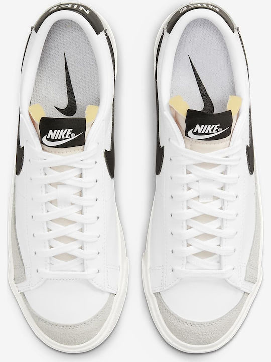 Blazer Low '77 PRM Дамски Плоски Маратонки White / Black / Sail
