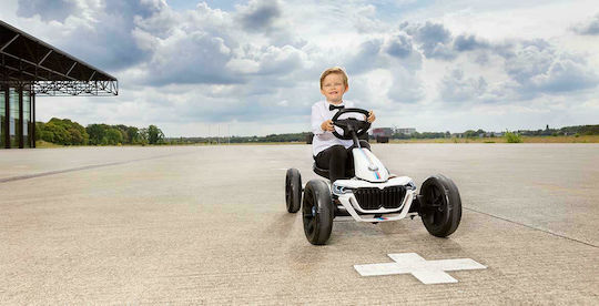 Reppy Bmw Go Kart One-Seater with Pedal White for 3+ Years