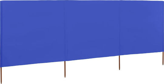 vidaXL în Culoarea Albastru 1.2x4.0m
