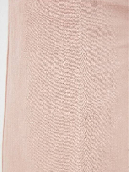 High Rise Women's Jeans Pants Pink