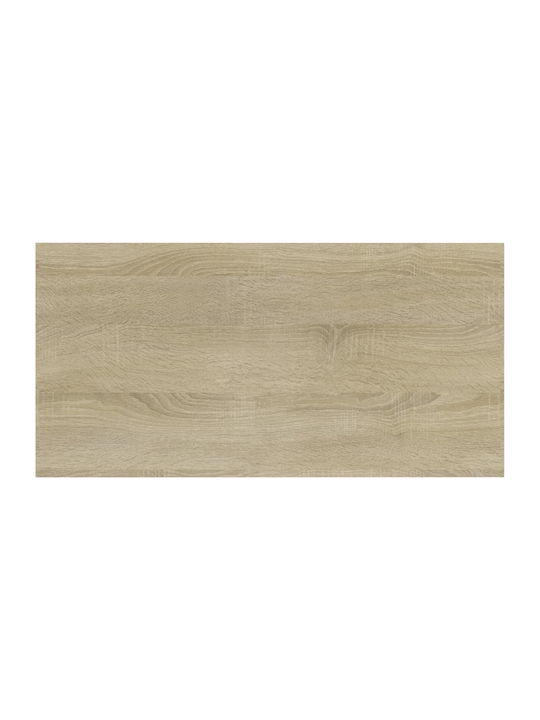 vidaXL Rechteckig Bücherregal aus Spanplatte Sonoma 40x20x1.5cm 805144 4Stück
