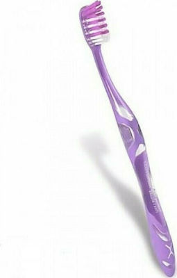 Elgydium Antiplaque Manual Toothbrush Soft Purple 1pcs