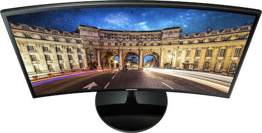 Samsung C27F390FHR VA Gebogen Monitor 27" FHD 1920x1080 mit Reaktionszeit 4ms GTG