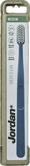 Jordan Green Clean Οδοντόβουρτσα Medium Μπλε