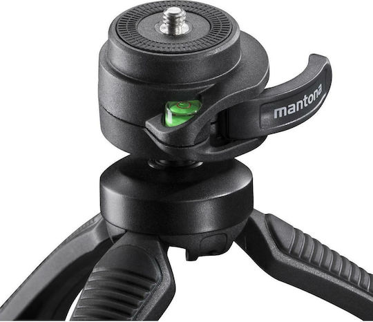 Mantona Kaleido Gaia Stativ - Mini Nacht Schwarz