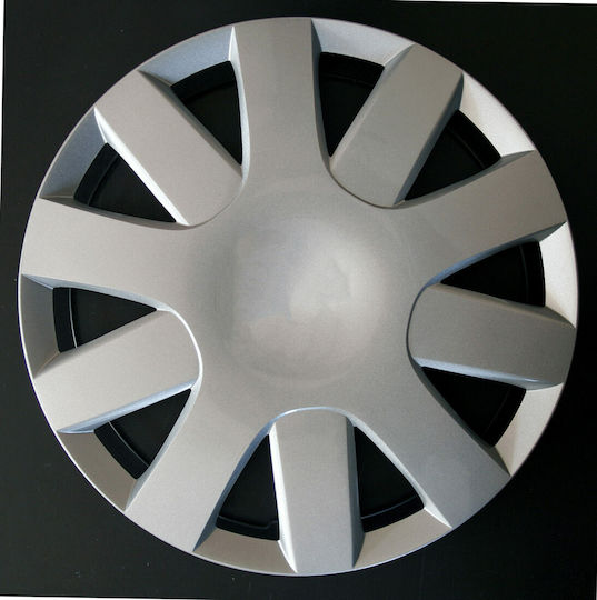 Farad Set Capace De Roți Auto Peugeot 107 Bipper 4 Bucăți 14 Argintii