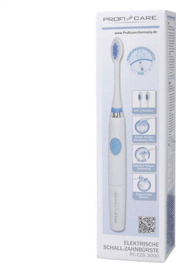 ProfiCare PC-EZS 3000 Ηλεκτρική Οδοντόβουρτσα Μπαταρίας Λευκή