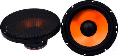 Car Speaker Set 6" with 20W RMS (3 Way)